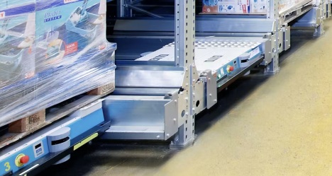 Shuttle-System (BITO - PROmotion f&uuml;r Paletten)